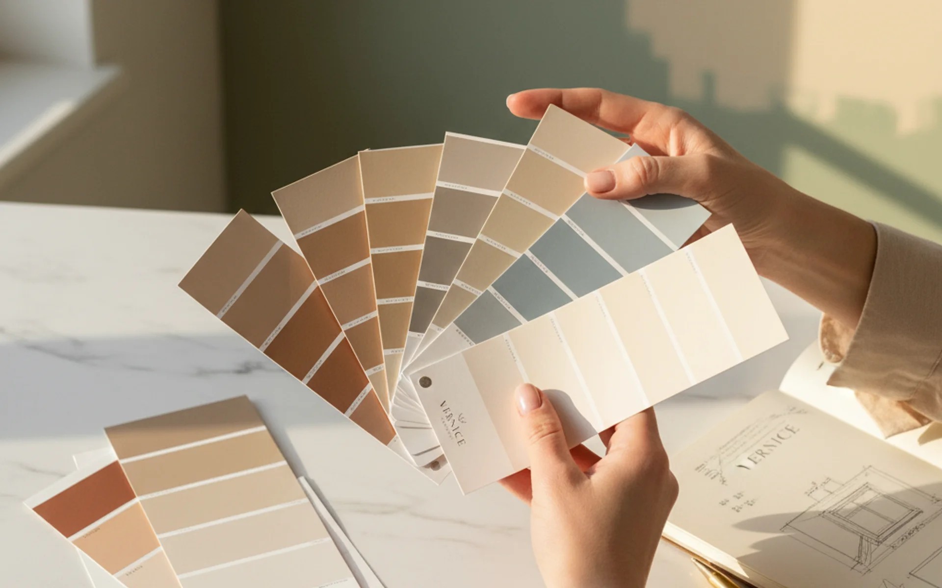 The moment of choice - selecting perfect Vernice colors