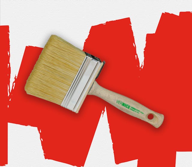 TERRAVERDE Big Paint Brush (100mm) - pennellogrande