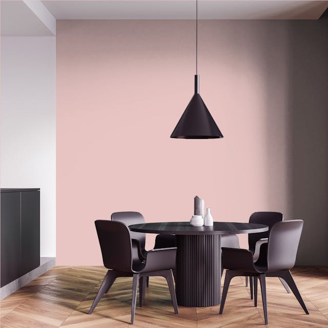 Antique Pink Paint Color - vernice-wall-paint-interiors-antique-pink-4