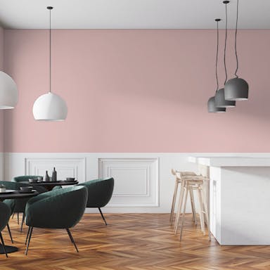 Antique Pink Paint Color - vernice-wall-paint-interiors-antique-pink-7