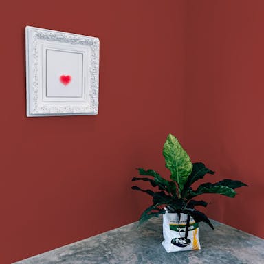 Rosso Cardinale Pittura - vernice-wall-paint-interiors-cardinal-red-10