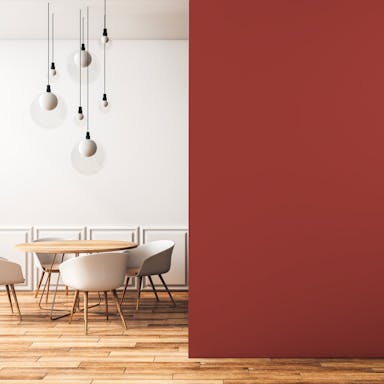 Rosso Cardinale Pittura - vernice-wall-paint-interiors-cardinal-red-2