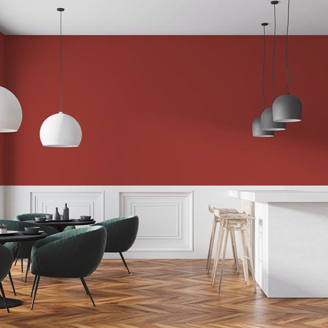 Rosso Cardinale Pittura - vernice-wall-paint-interiors-cardinal-red-7