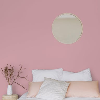 Chic Pink Paint Color - vernice-wall-paint-interiors-chic-pink-1