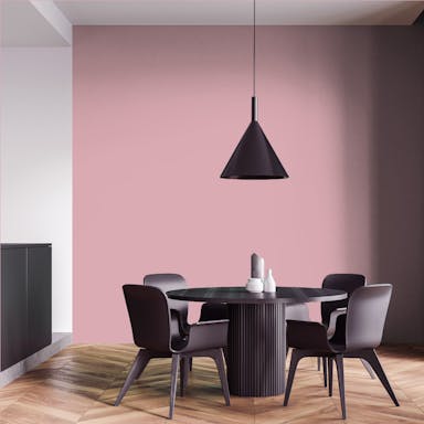 Chic Pink Paint Color - vernice-wall-paint-interiors-chic-pink-4