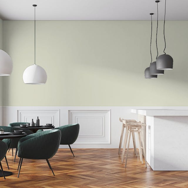 Green Tea Paint Color - vernice-wall-paint-interiors-green-tea-7