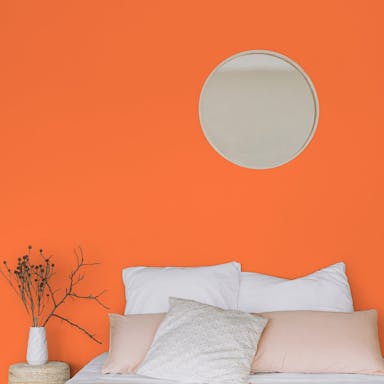 Hermete Paint Color #F78552 - vernice-wall-paint-interiors-hermete-1