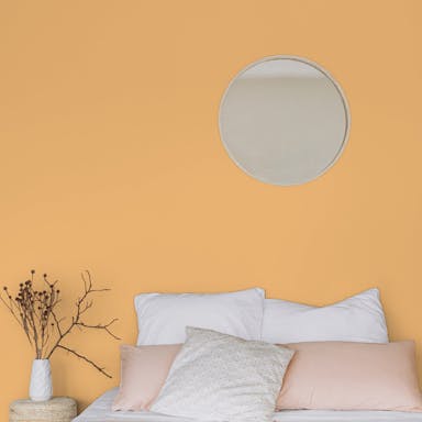 Hot Yellow Paint Color - vernice-wall-paint-interiors-hot-yellow-1