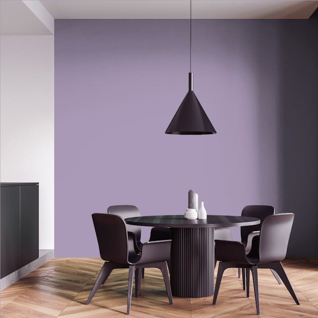 Lavander Paint Color - vernice-wall-paint-interiors-lavander-4