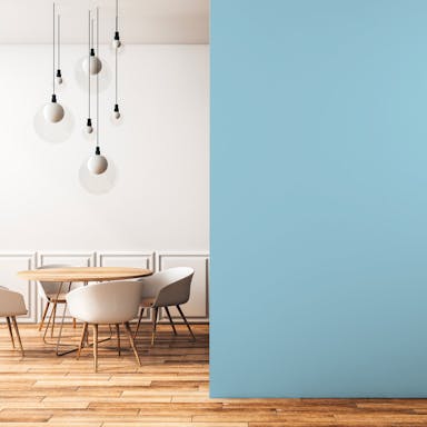 Light Blue Paint Color #A4CBDB - vernice-wall-paint-interiors-light-blue-2