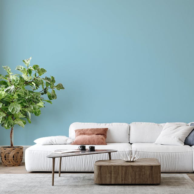 Light Blue Paint Color #A4CBDB - vernice-wall-paint-interiors-light-blue-6