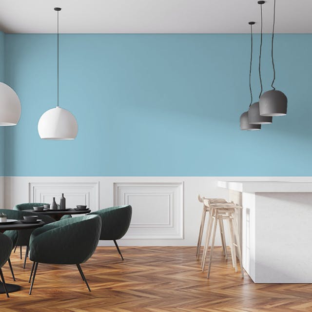 Light Blue Paint Color #A4CBDB - vernice-wall-paint-interiors-light-blue-7