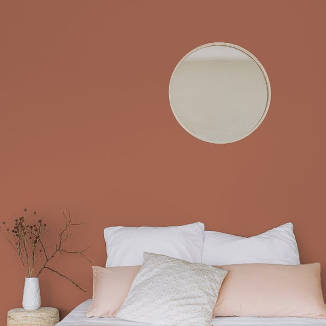 Marrone chiaro Pittura #A7725D - vernice-wall-paint-interiors-light-brown-1