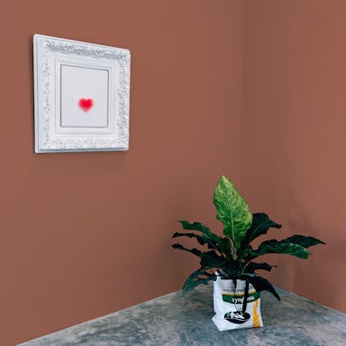Marrone chiaro Pittura #A7725D - vernice-wall-paint-interiors-light-brown-10