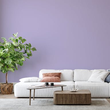 Viola Chiaro Pittura #B8B3D5 - vernice-wall-paint-interiors-light-purple-6