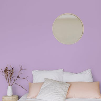 Lilac Paint Color #C4B2D4 - vernice-wall-paint-interiors-lilac-1