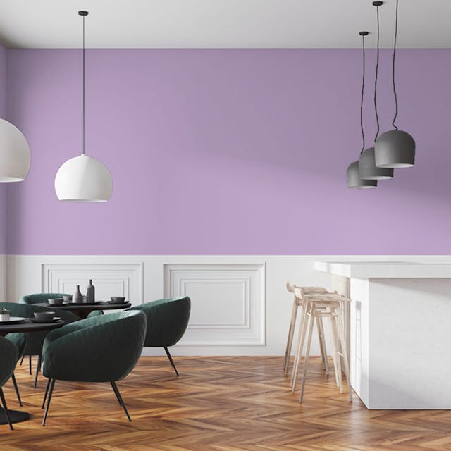 Lilac Paint Color #C4B2D4 - vernice-wall-paint-interiors-lilac-7