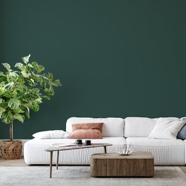 Marine Green Paint Color - vernice-wall-paint-interiors-marine-green-6