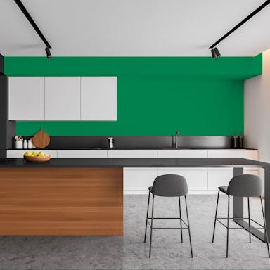 Verde Prato Pittura #0C8256 - vernice-wall-paint-interiors-meadow-green-3