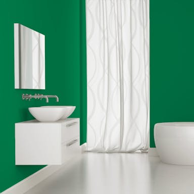 Verde Prato Pittura #0C8256 - vernice-wall-paint-interiors-meadow-green-5