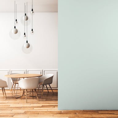 Milk and Mint Paint Color #E2EAE4 - vernice-wall-paint-interiors-milk-and-mint-2