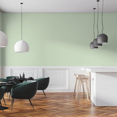 Mint Green Paint Color #D6E3CE - vernice-wall-paint-interiors-mint-green-7