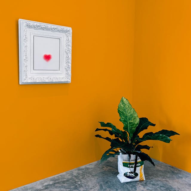 Orange Chic Pittura #FCA119 - vernice-wall-paint-interiors-orange-chic-10