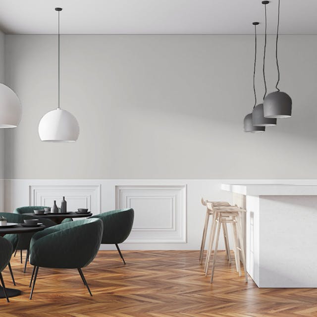 Grigio Pallido Pittura #E2E0DD - vernice-wall-paint-interiors-pale-gray-7