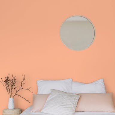 Pale Orange Paint Color #FFC09E - vernice-wall-paint-interiors-pale-orange-1