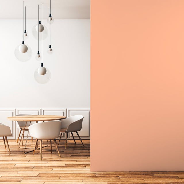 Pale Orange Paint Color #FFC09E - vernice-wall-paint-interiors-pale-orange-2