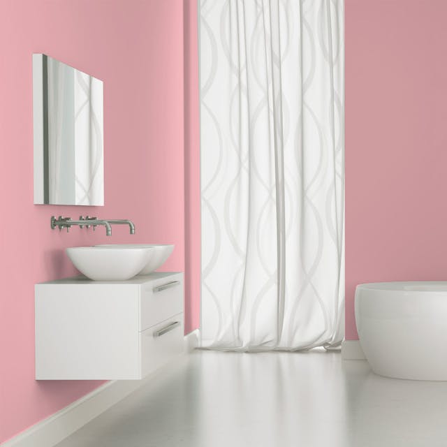 Pale Pink Paint Color #F7C3C8 - vernice-wall-paint-interiors-pale-pink-5
