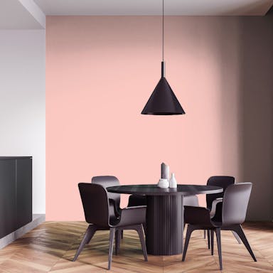 Pastel Pink Paint Color #F1CAC2 - vernice-wall-paint-interiors-pastel-pink-4