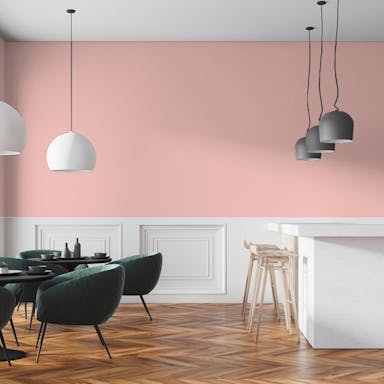 Pastel Pink Paint Color #F1CAC2 - vernice-wall-paint-interiors-pastel-pink-7