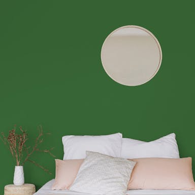 Pine Green Paint Color #44673E - vernice-wall-paint-interiors-pine-green-1