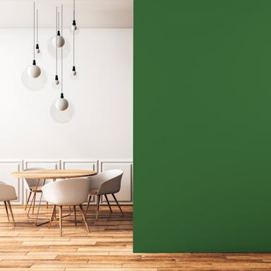 Verde Pino Pittura #44673E - vernice-wall-paint-interiors-pine-green-2