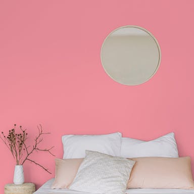 Pink Paint Color #F09EA8 - vernice-wall-paint-interiors-pink-1