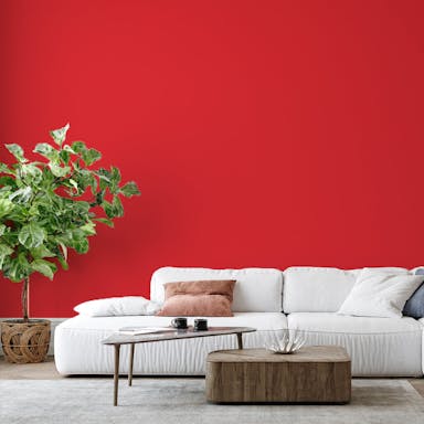 Rosso Pittura #CC3F3F - vernice-wall-paint-interiors-red-6