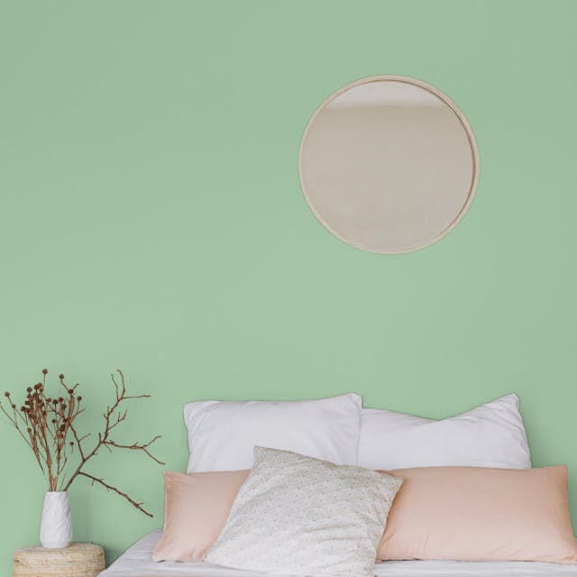 Sage Green Paint Color #B9D3B3 - vernice-wall-paint-interiors-sage-green-1