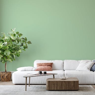 Sage Green Paint Color #B9D3B3 - vernice-wall-paint-interiors-sage-green-6