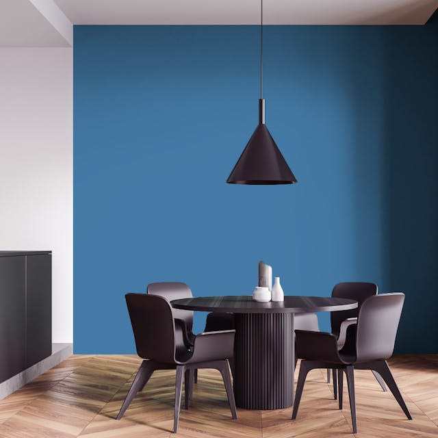Savoy Blue Paint Color #51769D - vernice-wall-paint-interiors-savoy-blue-4