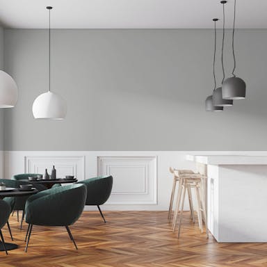 Grigio Argento Pittura #BBBDBD - vernice-wall-paint-interiors-silver-gray-7