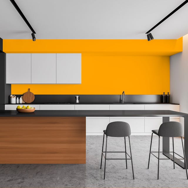 Arancio Tramonto Pittura - vernice-wall-paint-interiors-sunset-orange-3