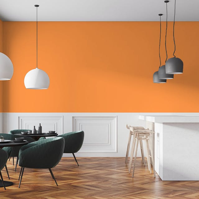 Arancione Tramonto Pittura #F9A15E - vernice-wall-paint-interiors-sunset-orange-7_fec87a36-f26a-43ae-ac49-657ef2994977