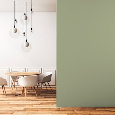Tundra Green Paint Color - vernice-wall-paint-interiors-tundra-green-2
