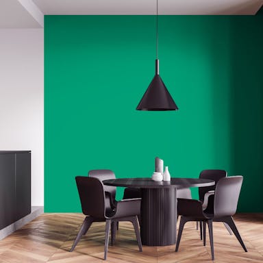 Verde Vivo Pittura #009F7C - vernice-wall-paint-interiors-vivid-green-4