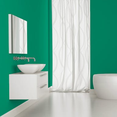 Verde Vivo Pittura #009F7C - vernice-wall-paint-interiors-vivid-green-5