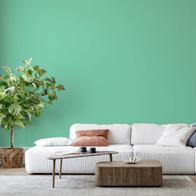 Verde Acqua Pittura #94D1B8 - vernice-wall-paint-interiors-water-green-6