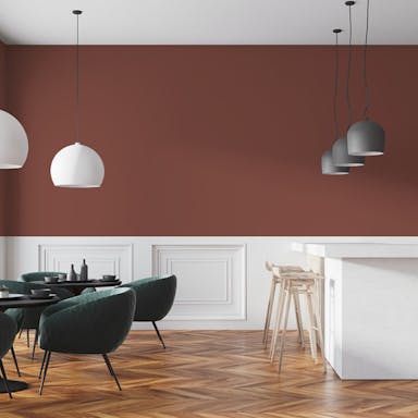 Wood Brown Paint Color #7D5249 - vernice-wall-paint-interiors-wood-brown-7