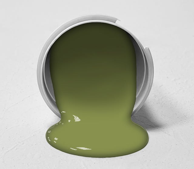 Military Green Paint Color #89934E - wall-paint-color-vernice-bucket-rc-greens-006-89934E