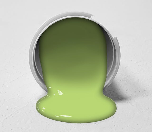 Sabbia Verde Pittura #D9D971 - wall-paint-color-vernice-bucket-rc-greens-010-D9D971